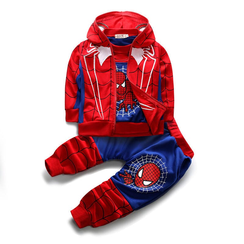 Conjunto Infantil Masculino Inverno Homem Aranha - Frete Grátis