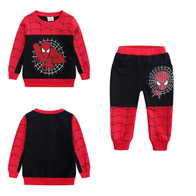 Conjunto Infantil Masculino Inverno Homem Aranha - Frete Grátis