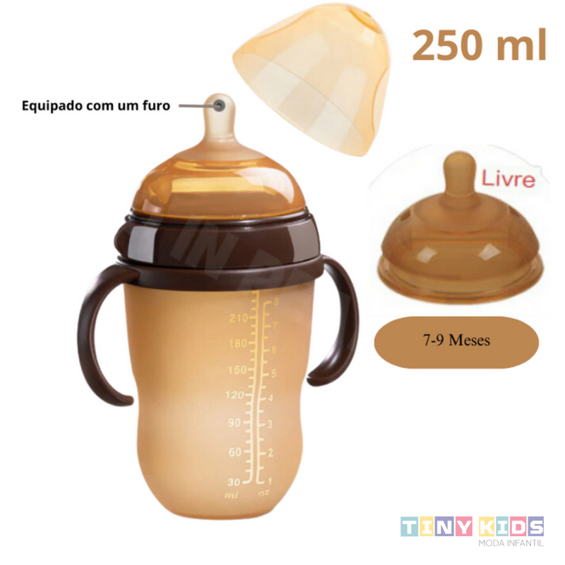 Mamadeira Silicone Com 2 Unidades