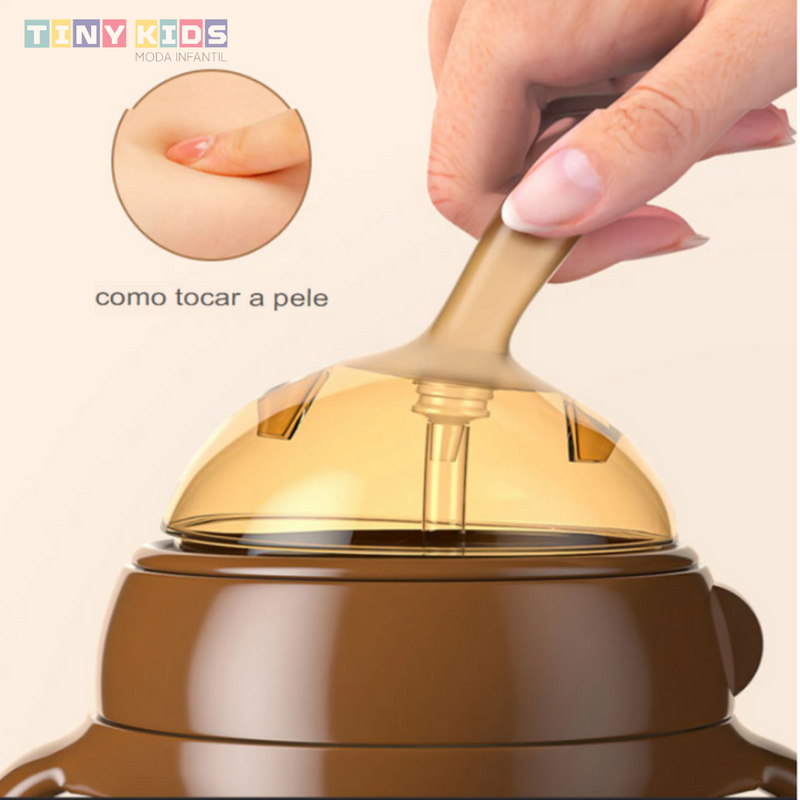 Mamadeira Silicone Com 2 Unidades