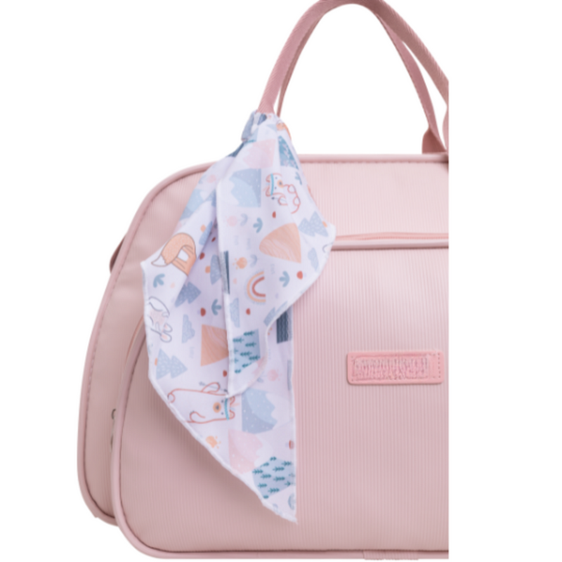 Bolsa Grande Maternidade Rose