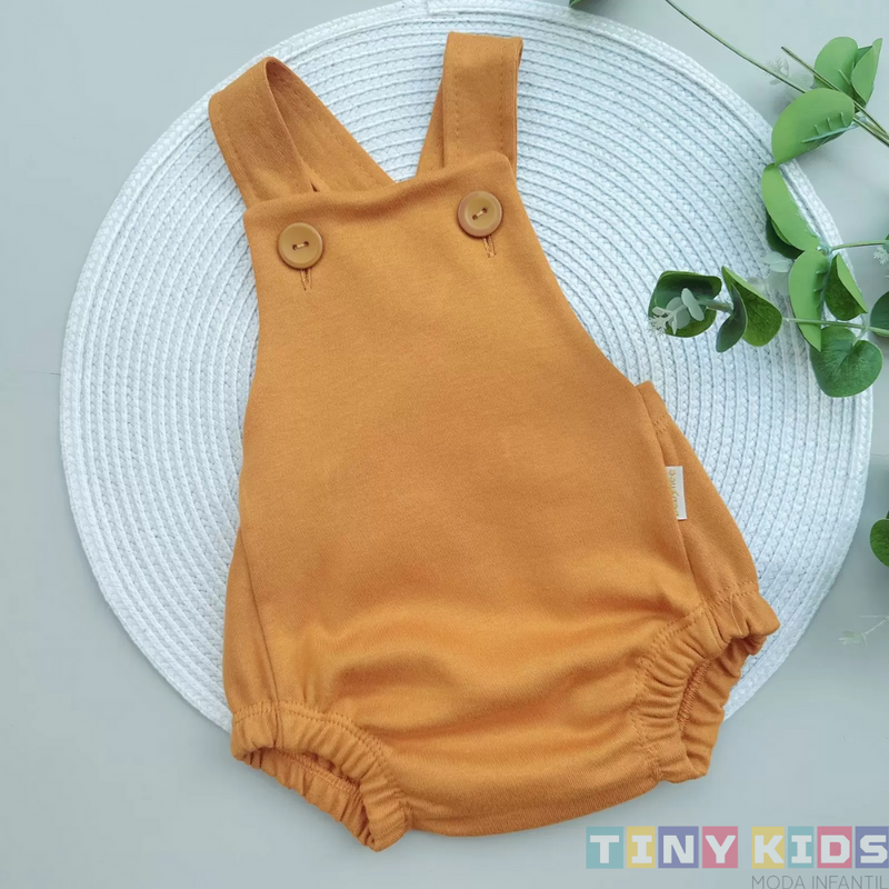 Jardineira Romper