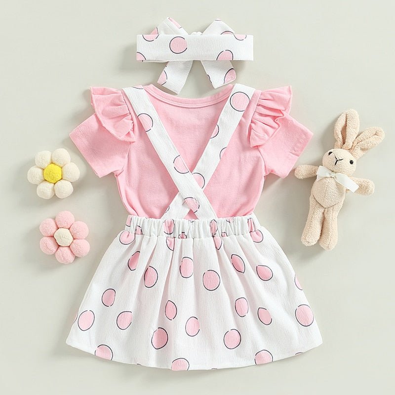 Conjunto Vestido Coelhinho 2 Pcs 0 - 19 Meses